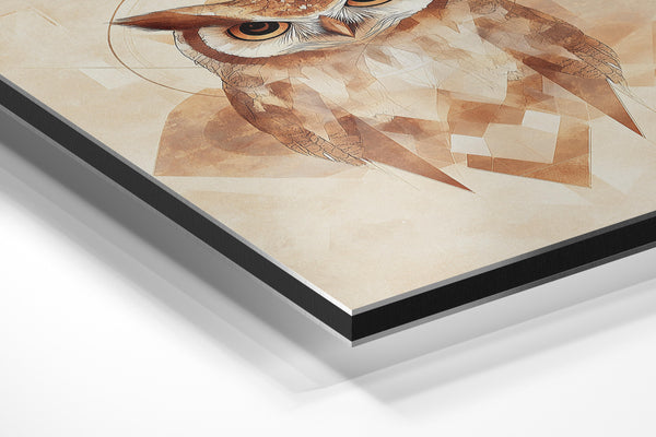 Geometric Owl Wisdom