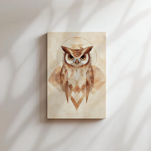 Geometric Owl Wisdom