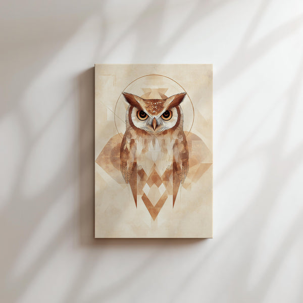 Geometric Owl Wisdom