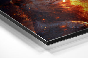 Lion with Fiery Spirit