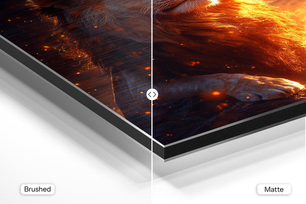 Lion with Fiery Spirit