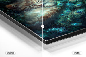 Cat in Enchanted Garden