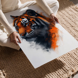 Tiger Side Portrait