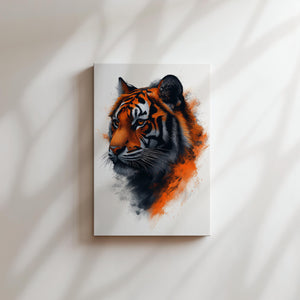 Tiger Side Portrait