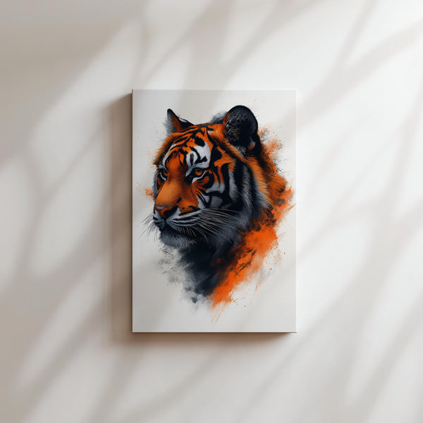 Tiger Side Portrait