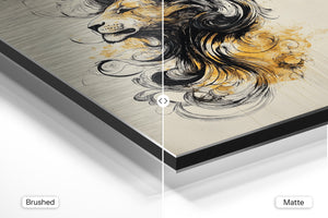 Lion in Artistic Flow