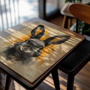 Rabbit with Golden Glow