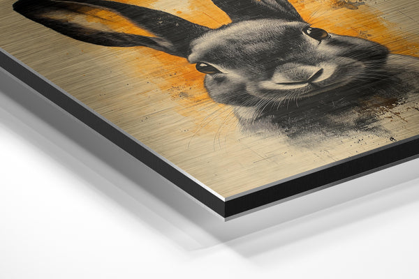 Rabbit with Golden Glow