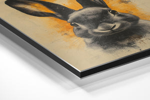 Rabbit with Golden Glow