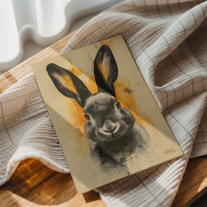 Rabbit with Golden Glow