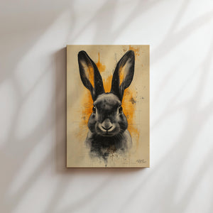 Rabbit with Golden Glow