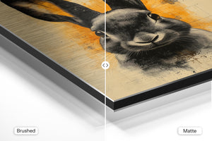 Rabbit with Golden Glow