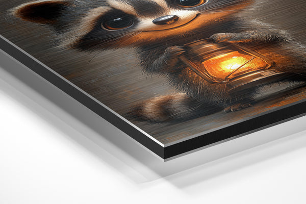Raccoon Lantern Glow
