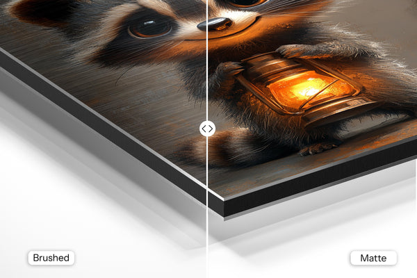 Raccoon Lantern Glow