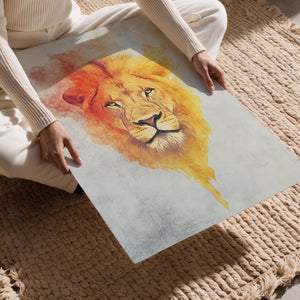 Lion Watercolor Blend