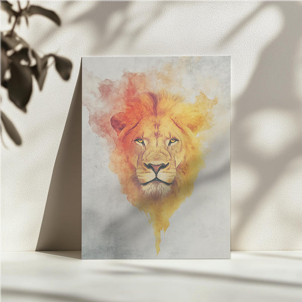Lion Watercolor Blend