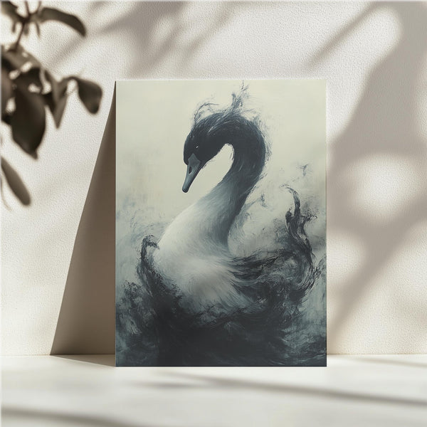 Swan in Mystic Black