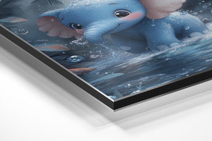 Elephant Water Splash