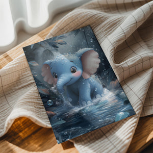 Elephant Water Splash