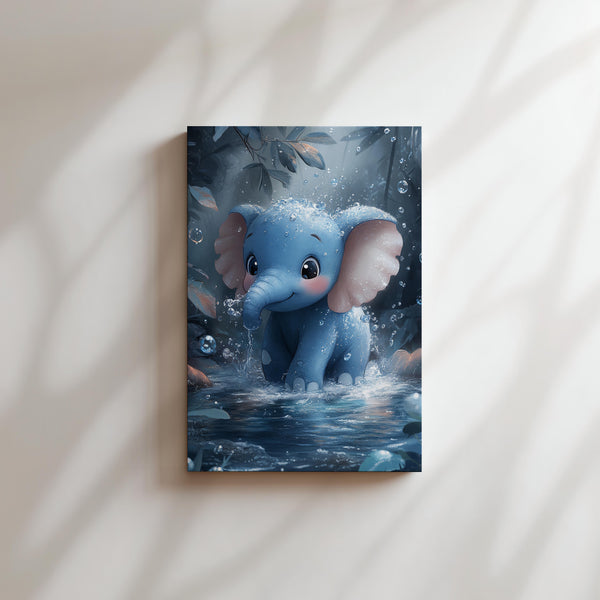 Elephant Water Splash