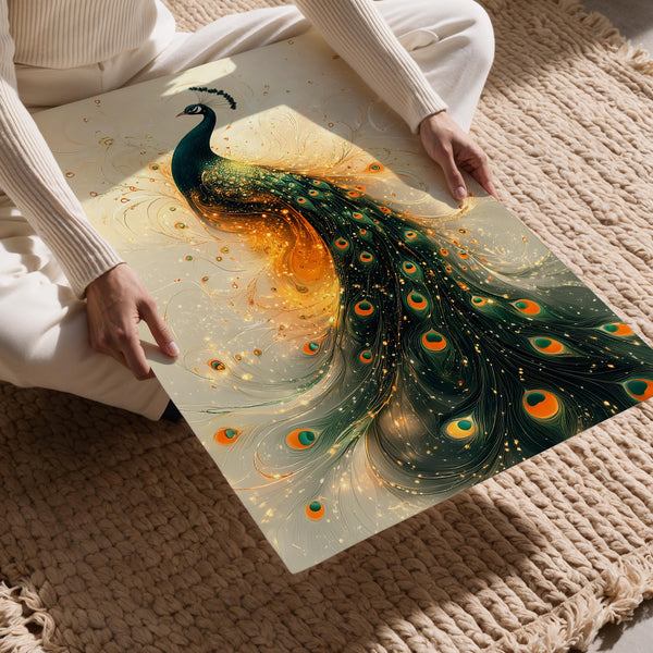 Majestic Peacock Glow