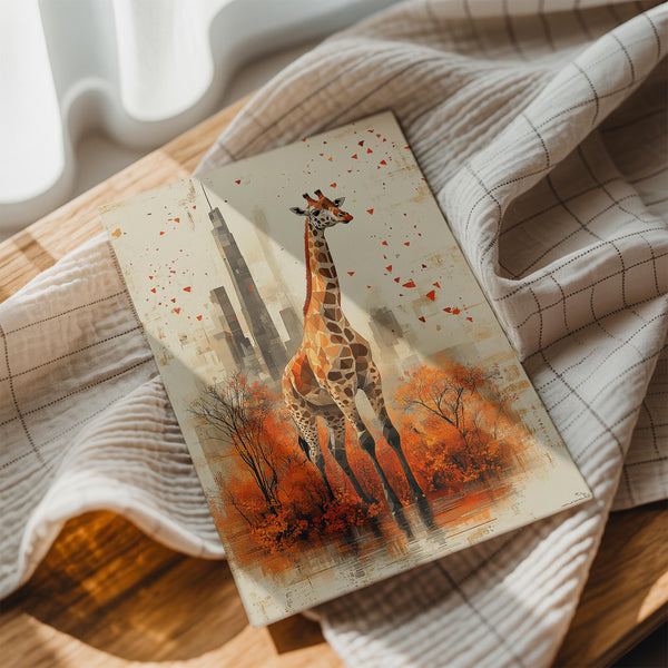 Urban Giraffe Elegance