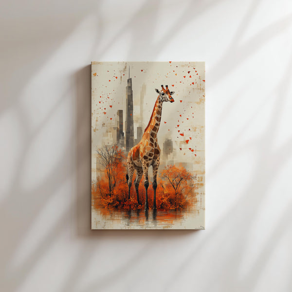 Urban Giraffe Elegance