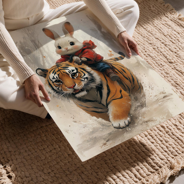 Rabbit Rides Tiger