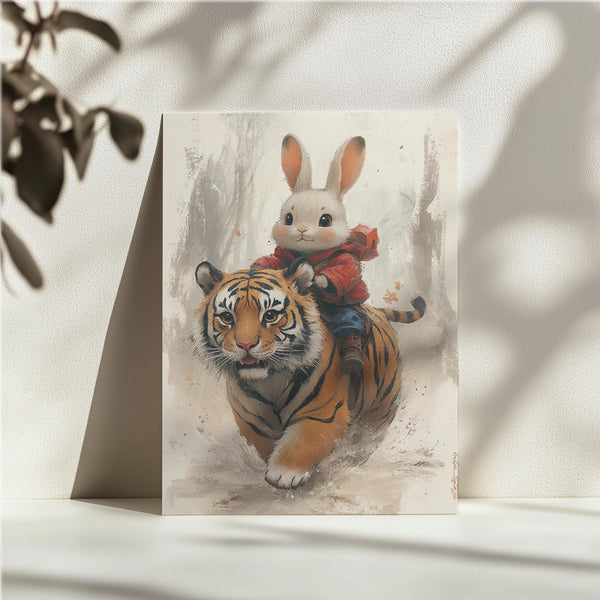 Rabbit Rides Tiger
