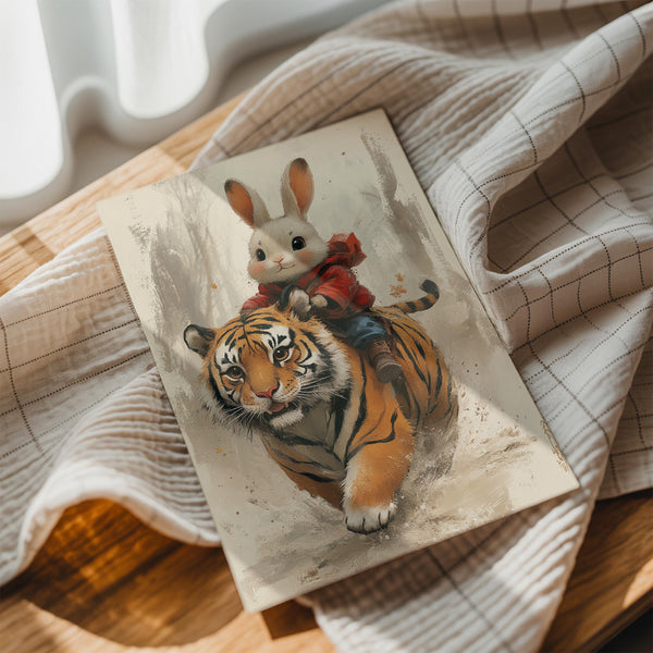 Rabbit Rides Tiger