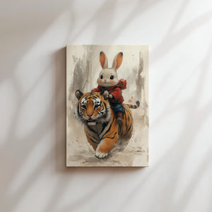 Rabbit Rides Tiger