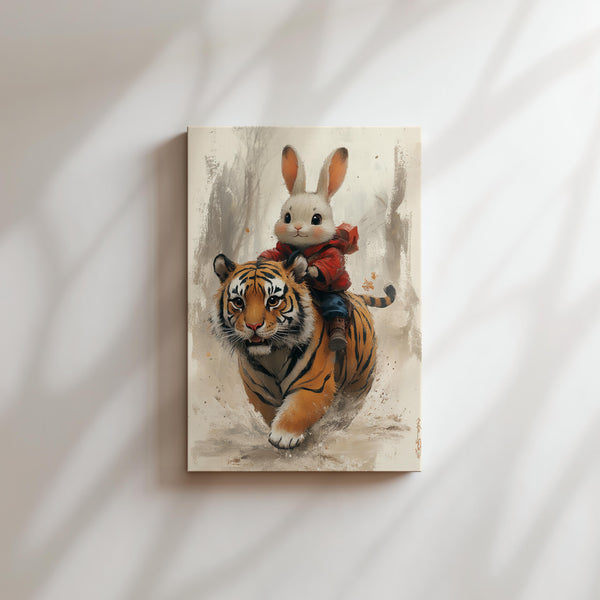 Rabbit Rides Tiger