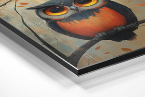 Autumn Owl Gaze