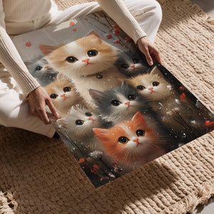 Kitten Family Portrait