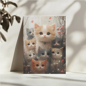 Kitten Family Portrait