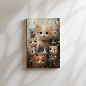Kitten Family Portrait