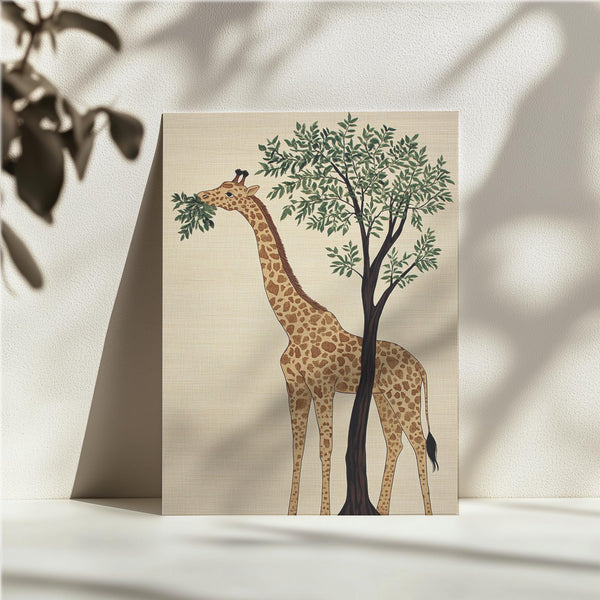 Stylized Giraffe Art