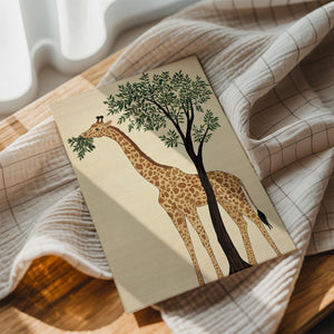 Stylized Giraffe Art