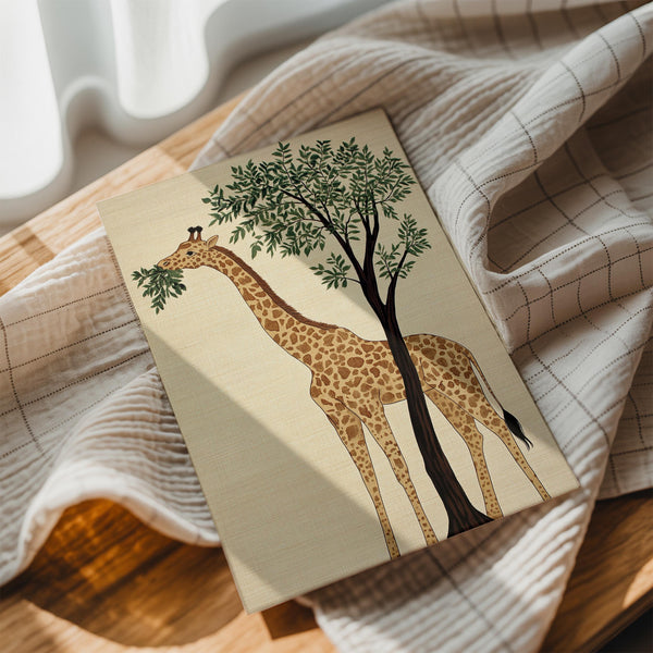 Stylized Giraffe Art