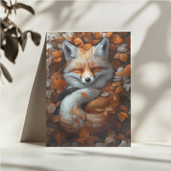 Fox Autumn Nap