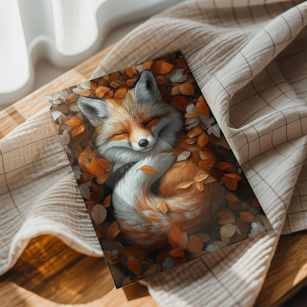 Fox Autumn Nap