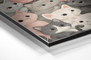 Playful Kittens & Yarn