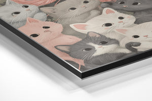 Playful Kittens & Yarn