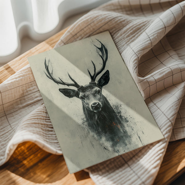 Majestic Stag Portrait