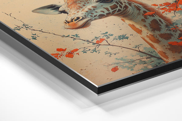 Serene Giraffe Portrait