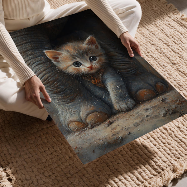 Kitten & Elephant Guardian