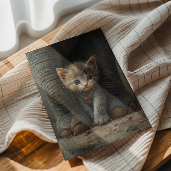 Kitten & Elephant Guardian