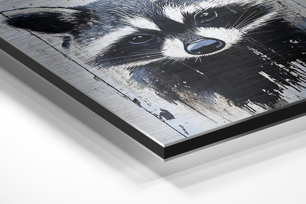 Street Art Raccoon