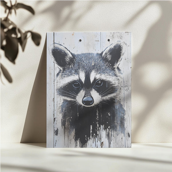 Street Art Raccoon