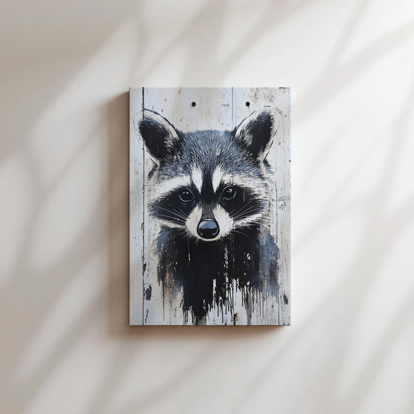 Street Art Raccoon